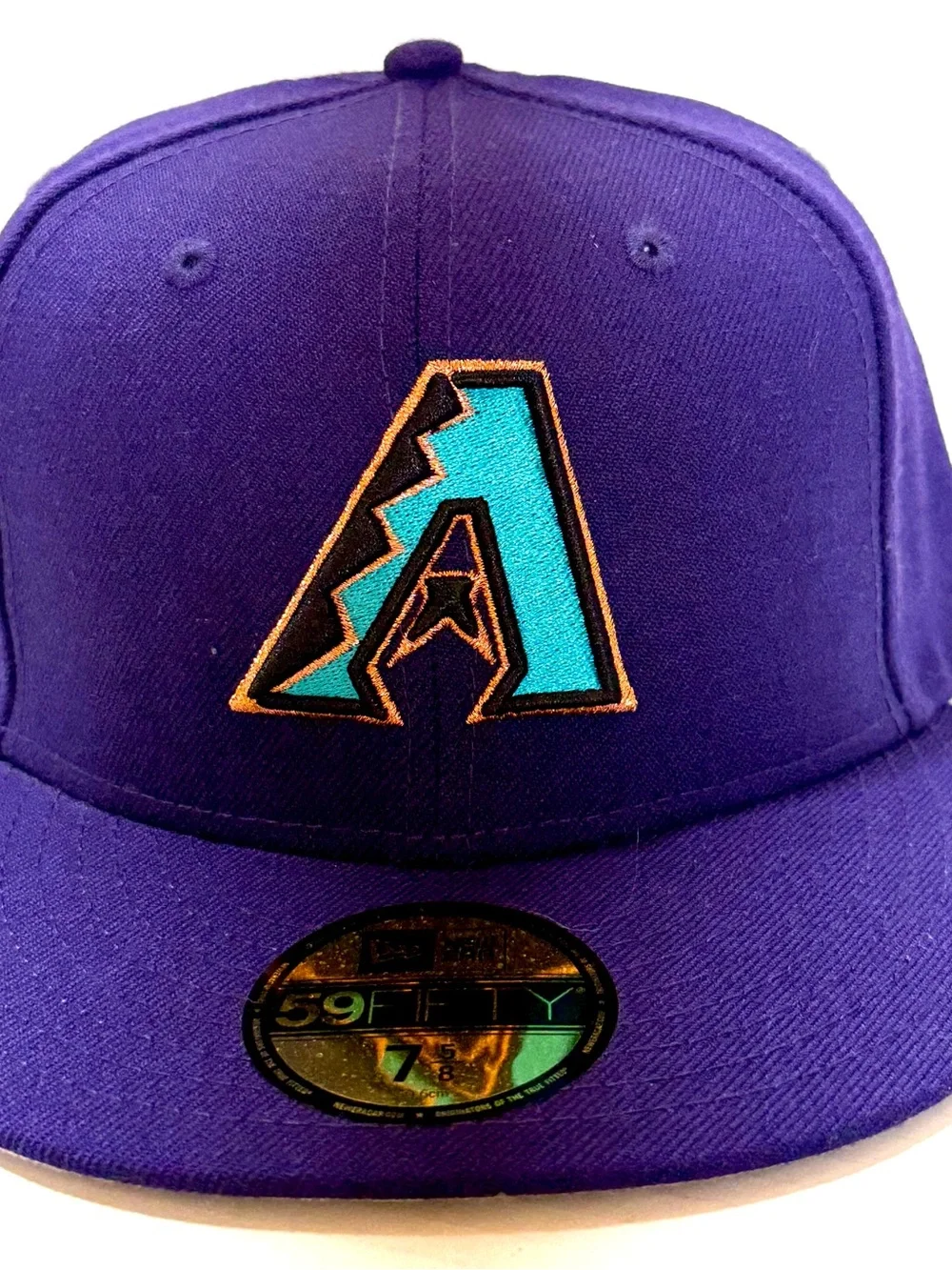Retro Putple Arizona Diamondbacks Cooperstown  Collection  Cap 59 Fifty 7 5/8